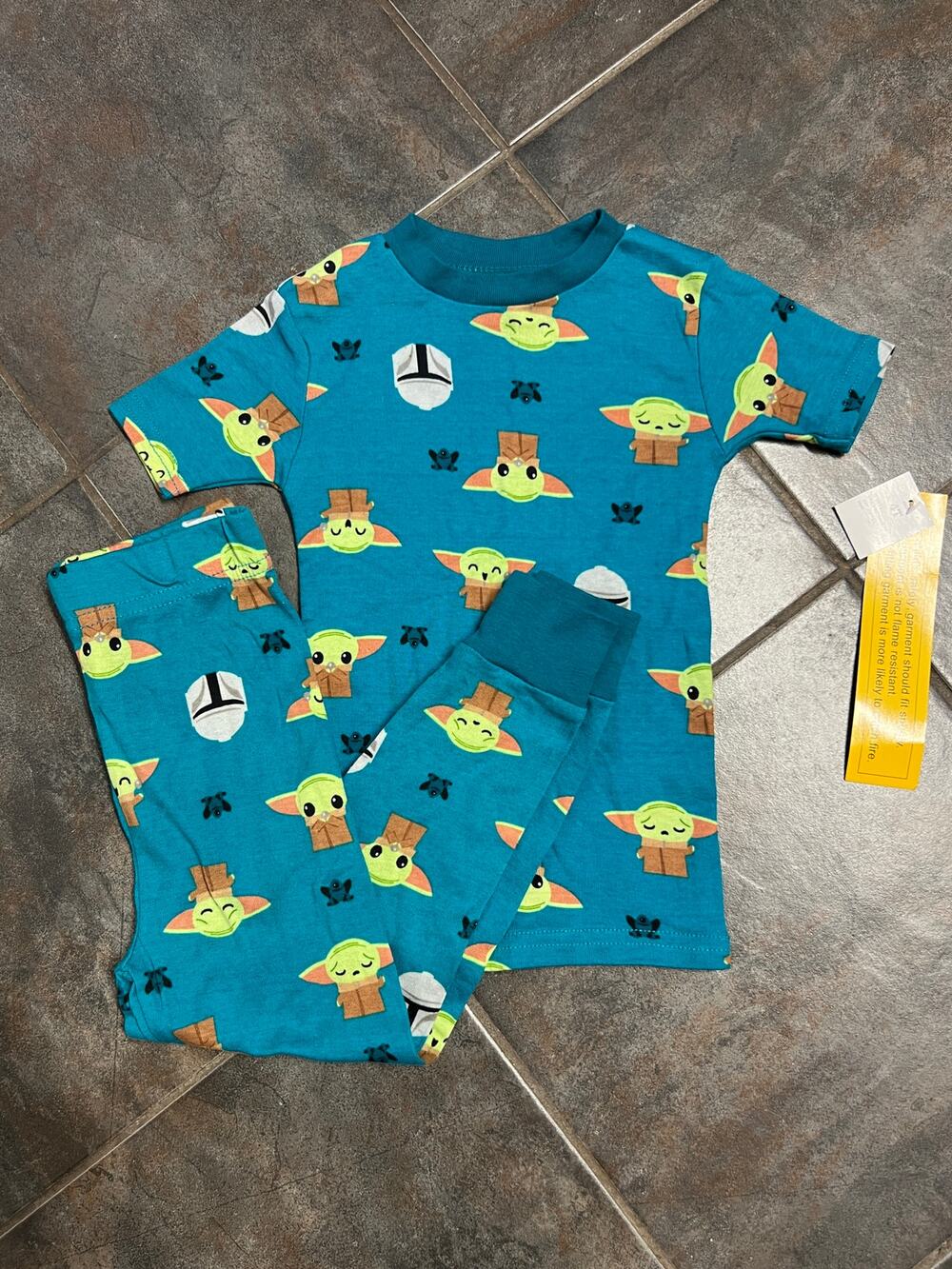 STAR WARS GROGU KIDS PAJAMA SET SIZE 4T NWT